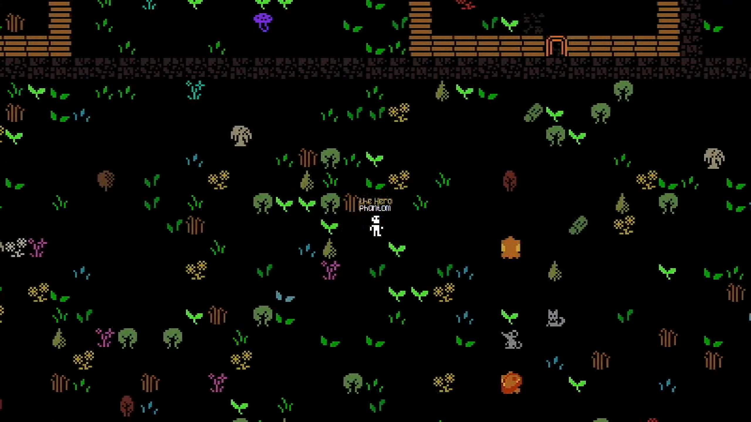 High-resolution Bitiverse gameplay screenshot showing a character in the persistent pixel world